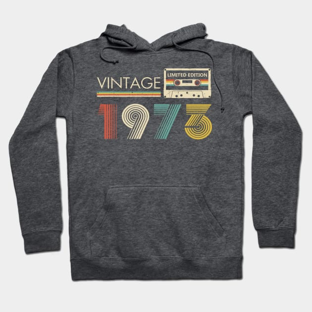 Vintage 1973 Limited Edition Cassette Hoodie by louismcfarland